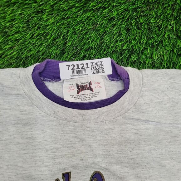 Vintage 90s Myrtle Beach Shirt Womens Large 21x27 Gray - Picture 8 of 12